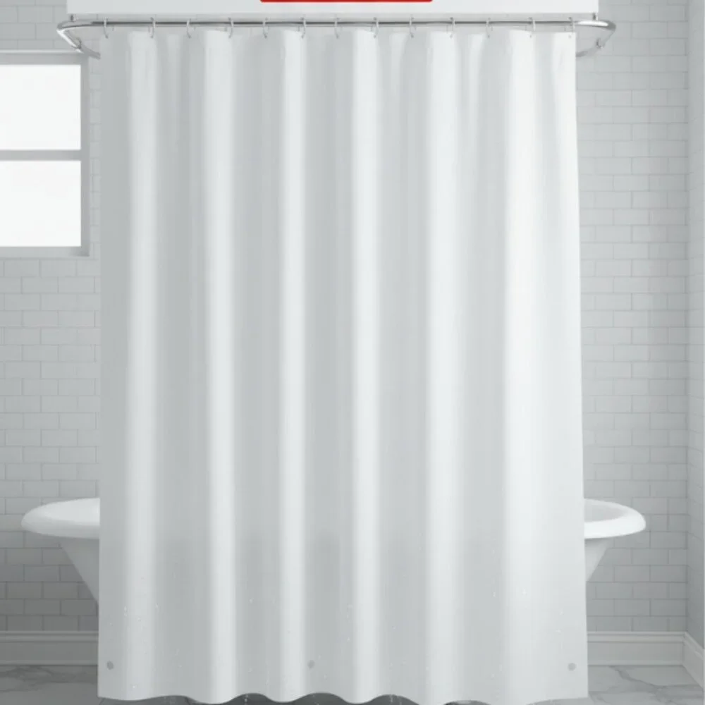 Light Weight Shower Curtain Liner, White / Frosted PEVA Shower – Comfort Bay